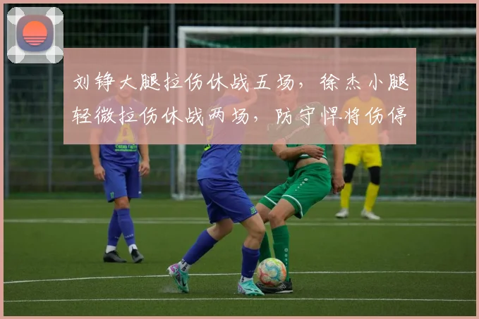 刘铮大腿拉伤休战五场,徐杰小腿轻微拉伤休战两场,防守悍将伤停时间差异明显